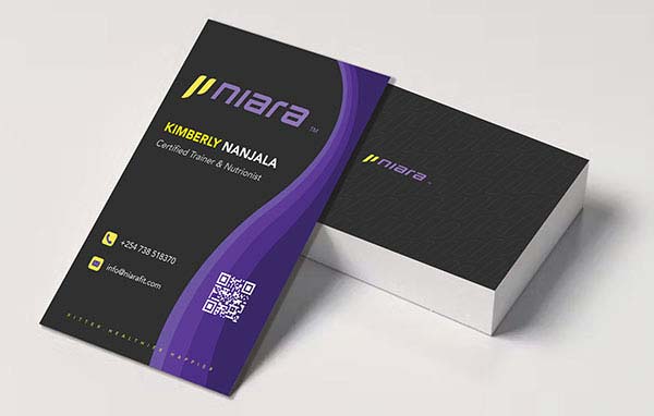 Niara Fit Business Cards