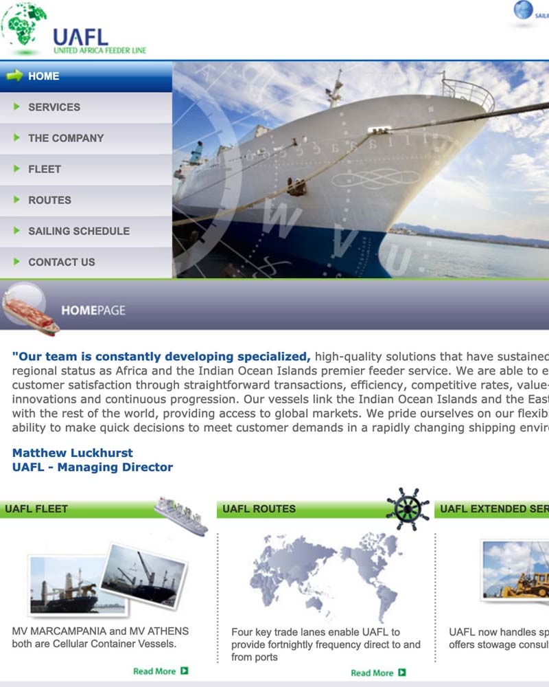UAFL Shipping